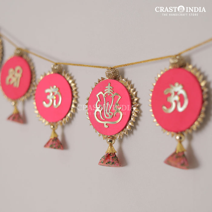 CRASTO INDIA HANDCRAFTED FESTIVE TORAN #0138 (1 PC)