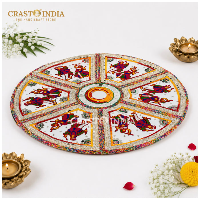 CRASTO INDIA HANDCRAFTED FESTIVE NAVRATRI RANGOLI #141