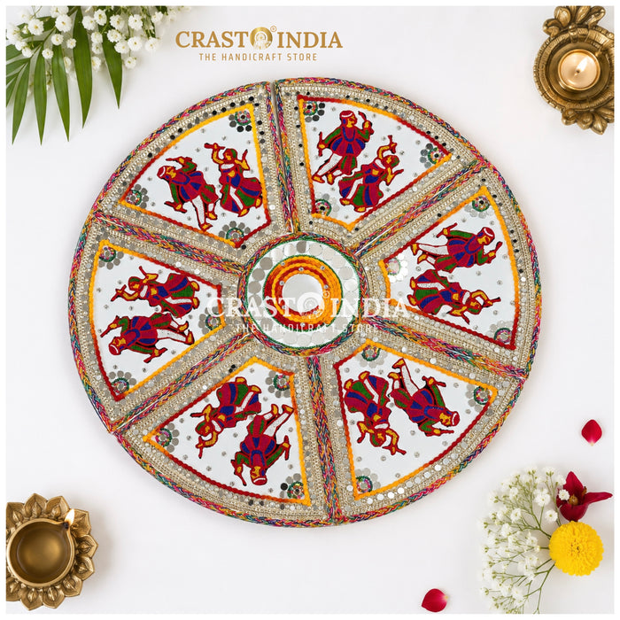 CRASTO INDIA HANDCRAFTED FESTIVE NAVRATRI RANGOLI #141