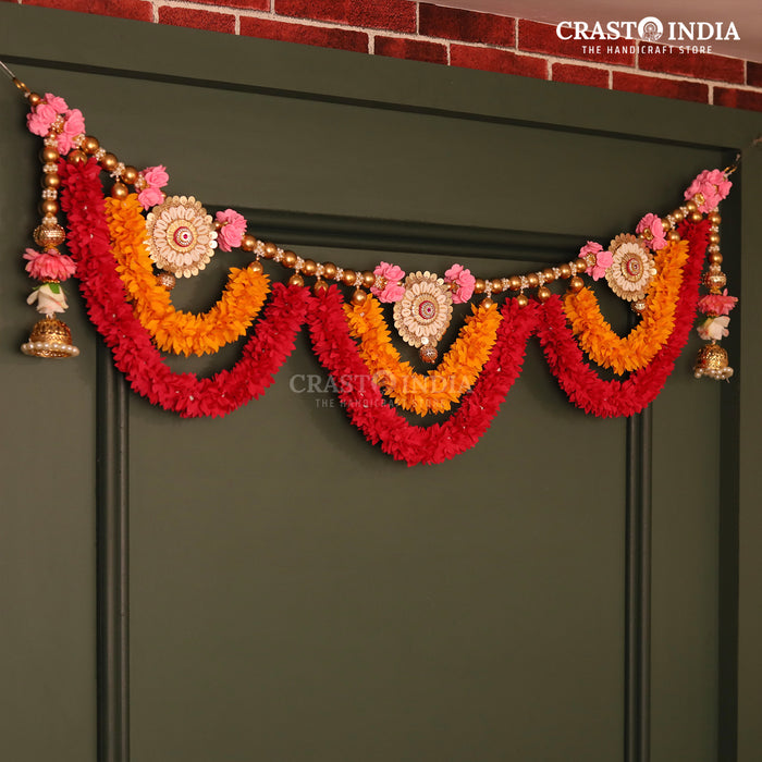 CRASTO INDIA HANDCRAFTED FESTIVE TORAN #0166 (1 PC)