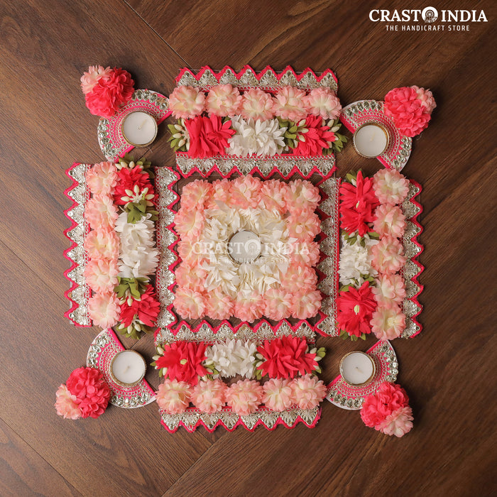 CRASTO INDIA HANDCRAFTED FESTIVE RANGOLI #90