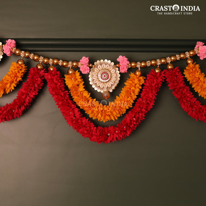 CRASTO INDIA HANDCRAFTED FESTIVE TORAN #0166 (1 PC)