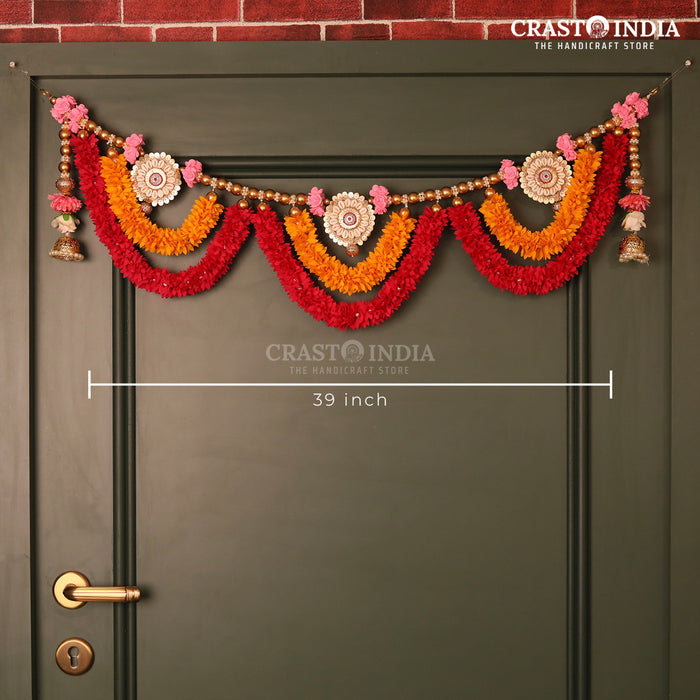 CRASTO INDIA HANDCRAFTED FESTIVE TORAN #0166 (1 PC)