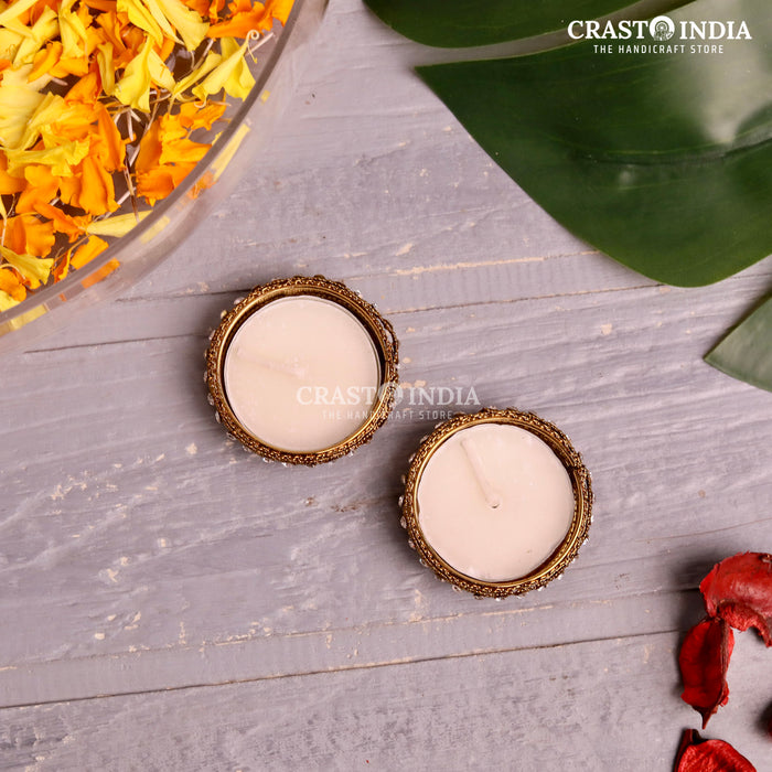 CRASTO INDIA HANDCRAFTED FESTIVE DIYA #56 (PACK OF 12)