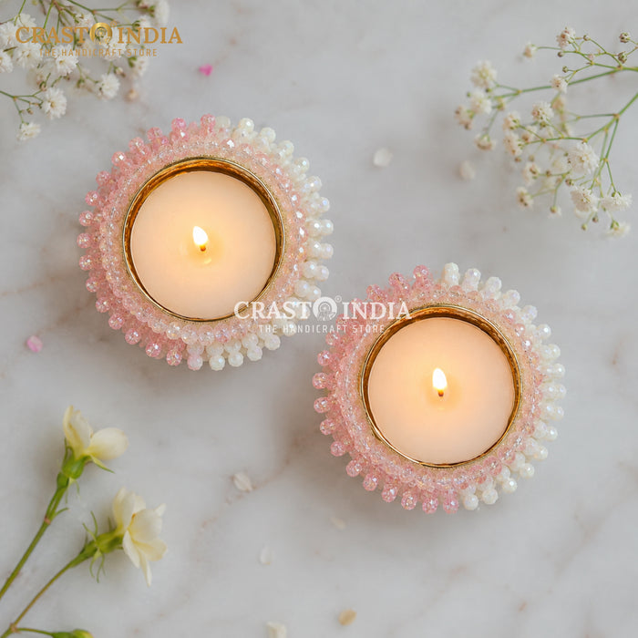 CRASTO INDIA HANDCRAFTED FESTIVE DIYA #175 (PAIR)