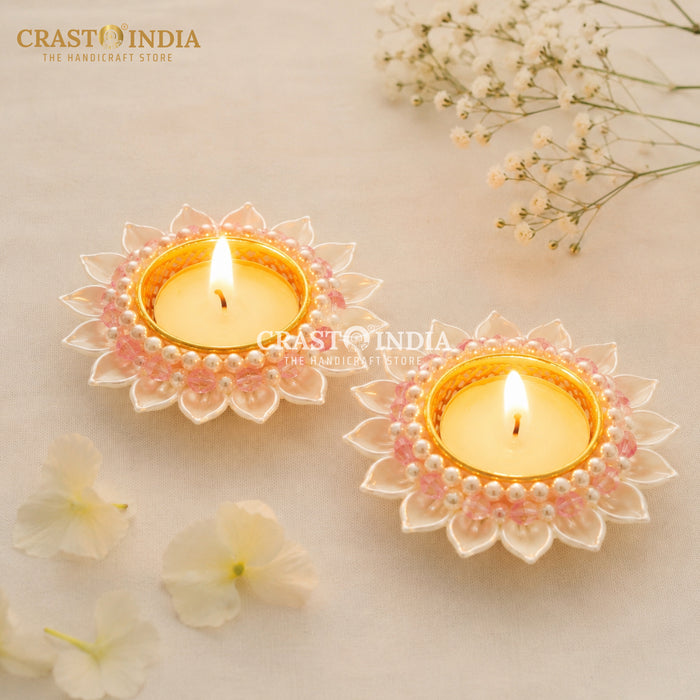 CRASTO INDIA HANDCRAFTED FESTIVE DIYA #177 (PAIR)