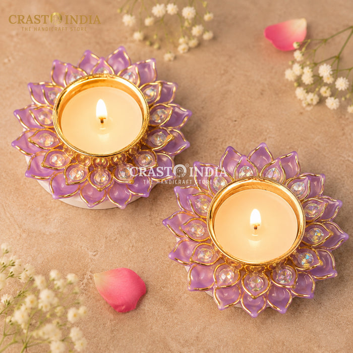 CRASTO INDIA HANDCRAFTED FESTIVE DIYA #180 (PAIR)
