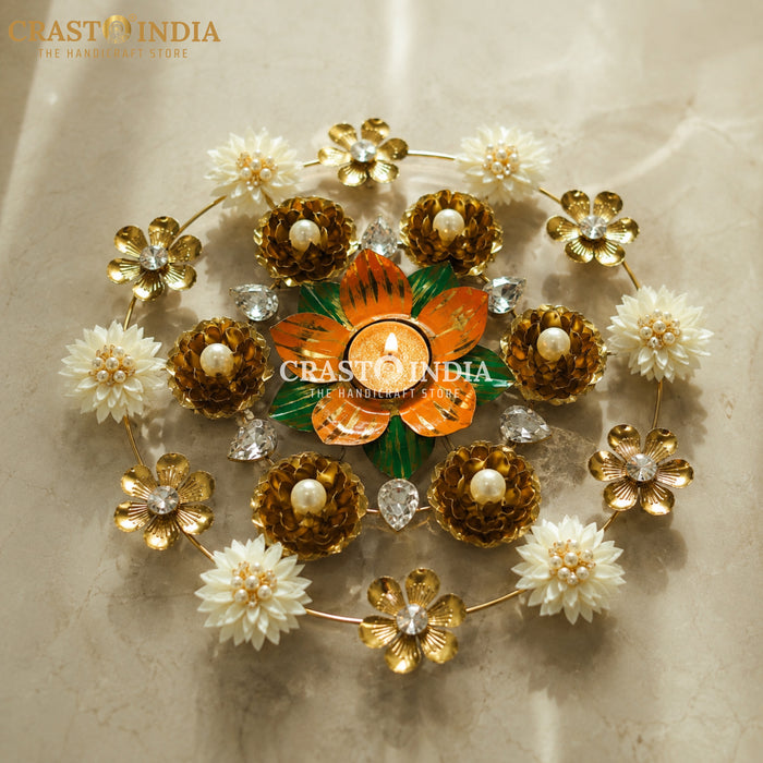 CRASTO INDIA HANDCRAFTED FESTIVE DIYA #184 (SINGLE PC)