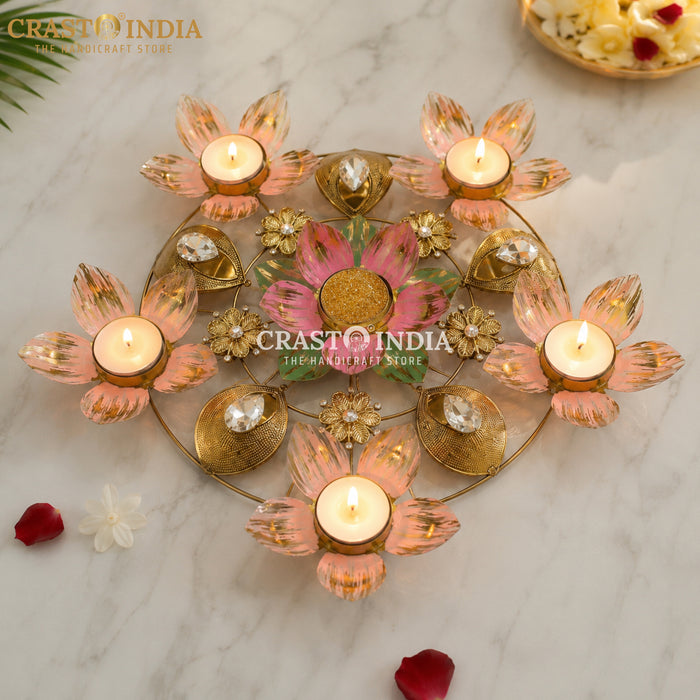 CRASTO INDIA HANDCRAFTED FESTIVE DIYA #186 (SINGLE PC)