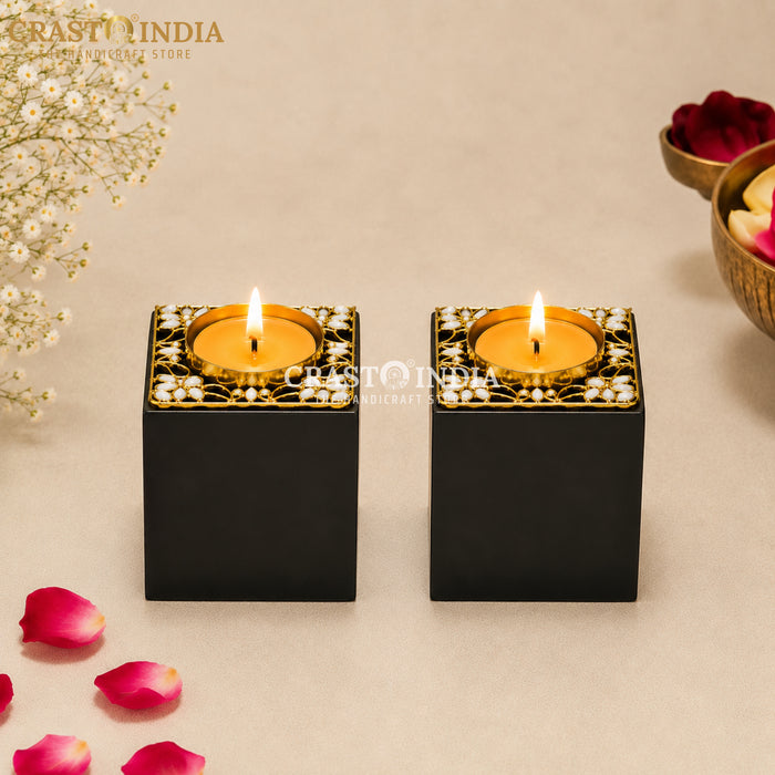 CRASTO INDIA HANDCRAFTED FESTIVE DIYA #188 (PAIR)