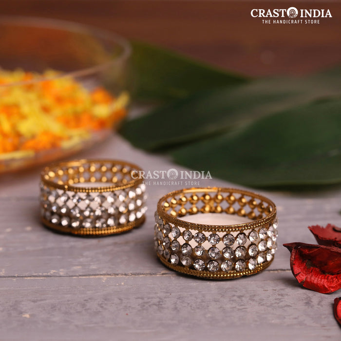 CRASTO INDIA HANDCRAFTED FESTIVE DIYA #57 (PACK OF 12)