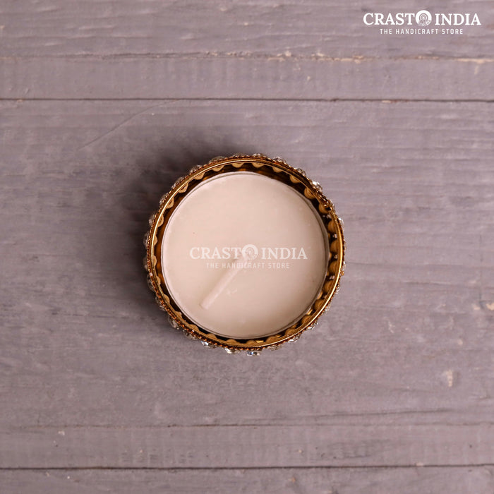 CRASTO INDIA HANDCRAFTED FESTIVE DIYA #57 (PACK OF 12)