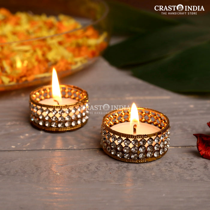 CRASTO INDIA HANDCRAFTED FESTIVE DIYA #57 (PACK OF 12)