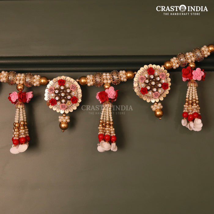 CRASTO INDIA HANDCRAFTED FESTIVE TORAN #0169 (1 PC)