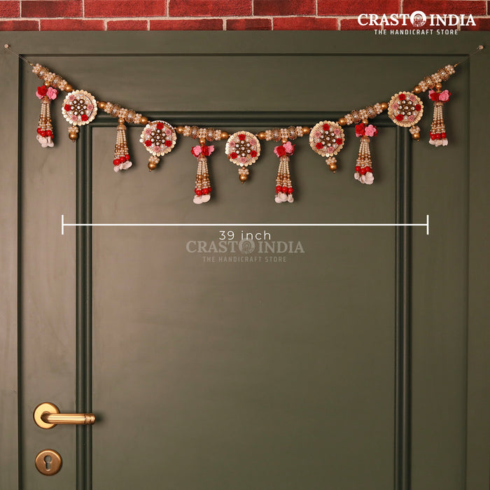 CRASTO INDIA HANDCRAFTED FESTIVE TORAN #0169 (1 PC)