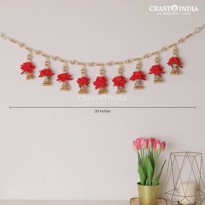 CRASTO INDIA HANDCRAFTED FESTIVE TORAN #0145 (1 PC)
