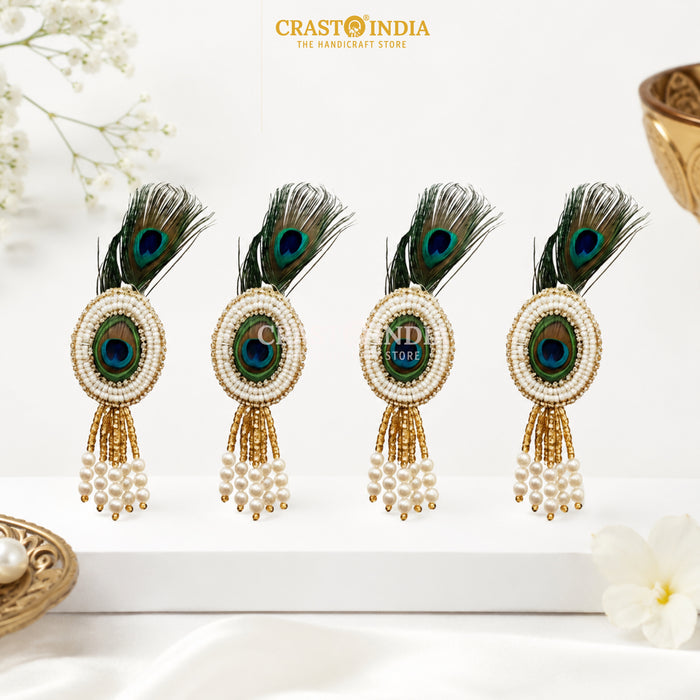 CRASTO INDIA HANDCRAFTED BROACHES #1 (PACK OF 5 PCS)