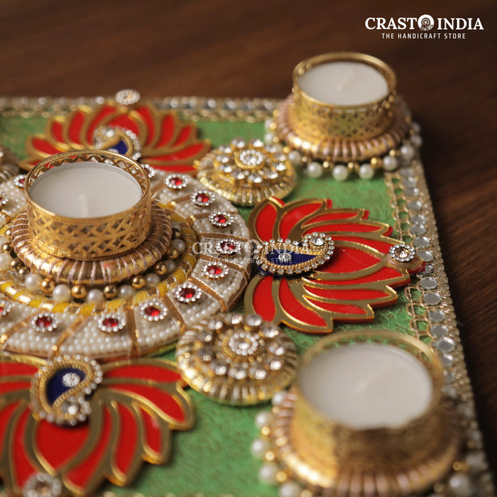 CRASTO INDIA HANDCRAFTED FESTIVE RANGOLI #77