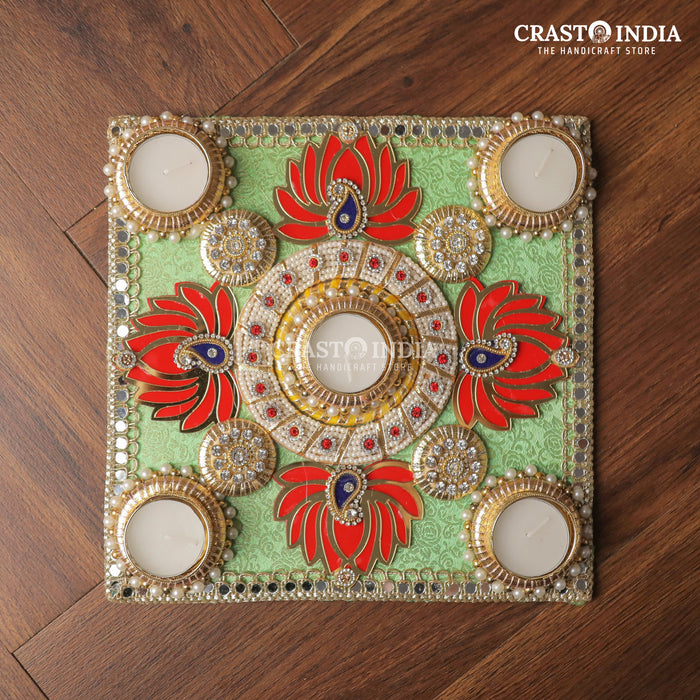 CRASTO INDIA HANDCRAFTED FESTIVE RANGOLI #77