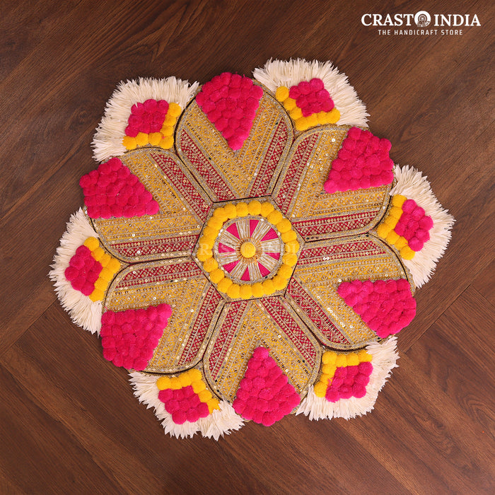 CRASTO INDIA HANDCRAFTED FESTIVE RANGOLI #61