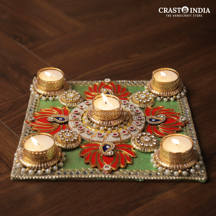 CRASTO INDIA HANDCRAFTED FESTIVE RANGOLI #77