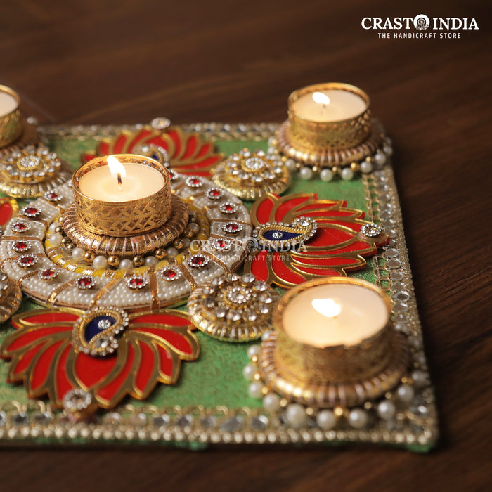 CRASTO INDIA HANDCRAFTED FESTIVE RANGOLI #77