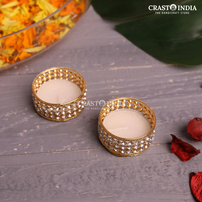 CRASTO INDIA HANDCRAFTED FESTIVE DIYA #57 (PACK OF 12)
