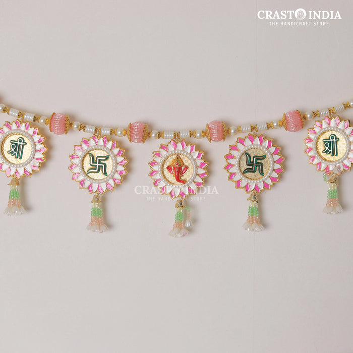 CRASTO INDIA HANDCRAFTED FESTIVE TORAN #0142 (1 PC)