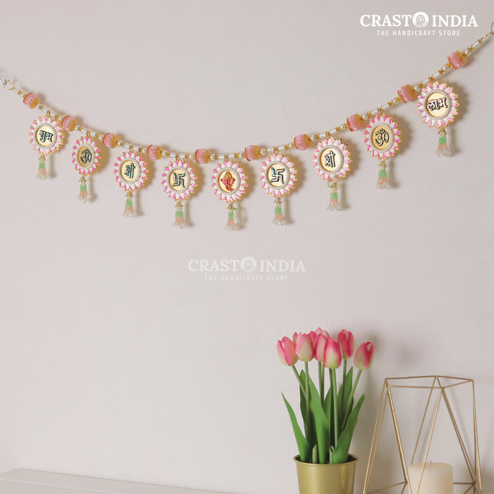 CRASTO INDIA HANDCRAFTED FESTIVE TORAN #0142 (1 PC)