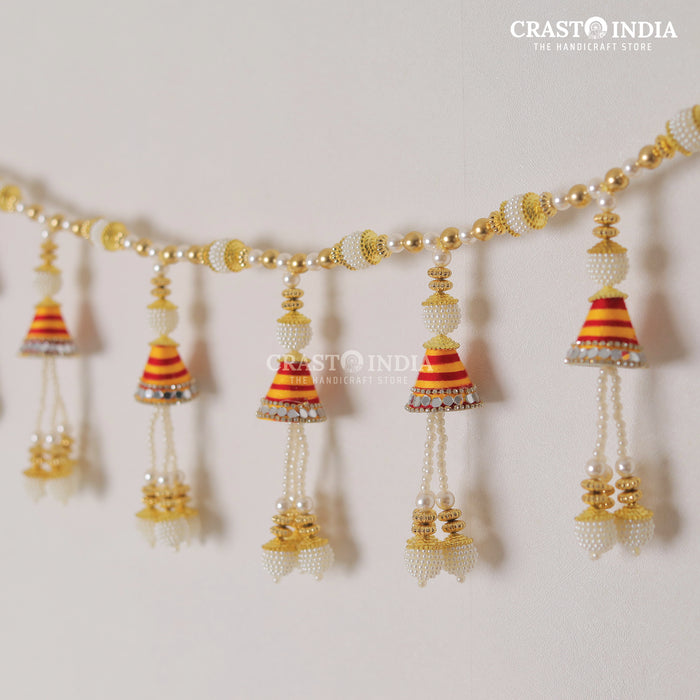 CRASTO INDIA HANDCRAFTED FESTIVE TORAN #0183 (1 PC)