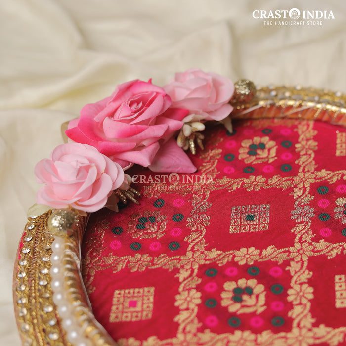 CRASTO INDIA HANDCRAFTED FESTIVE POOJA THALI #35