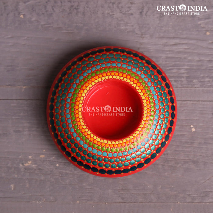 CRASTO INDIA HANDCRAFTED FESTIVE DIYA #45 (PAIR)