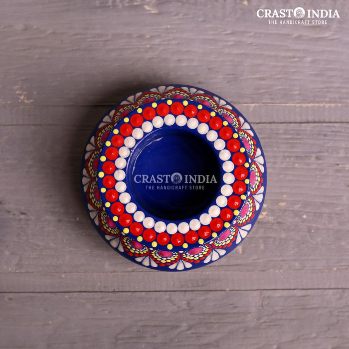 CRASTO INDIA HANDCRAFTED FESTIVE DIYA #54 (PAIR)