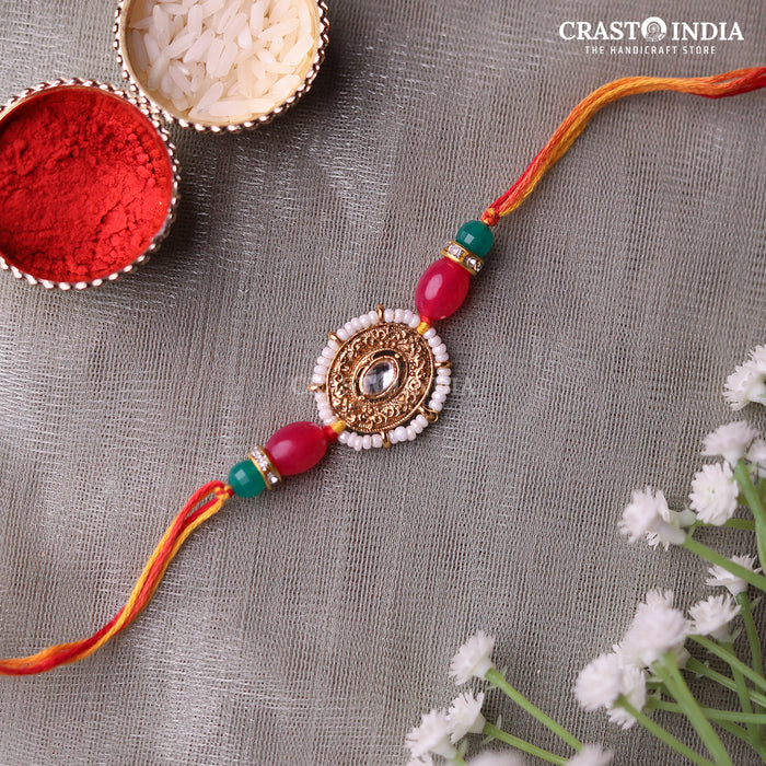 CRASTO INDIA HANDCRAFTED FESTIVE RAKHI # 4