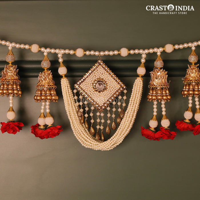 CRASTO INDIA HANDCRAFTED FESTIVE TORAN #0154 (1 PC)