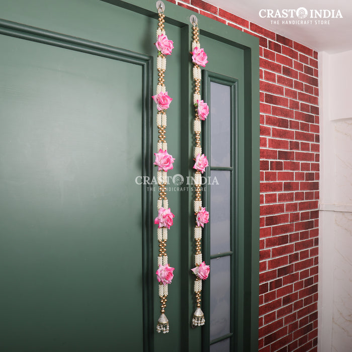 CRASTO INDIA HANDCRAFTED FESTIVE SIDE-HANGINGS #23 (PAIR)