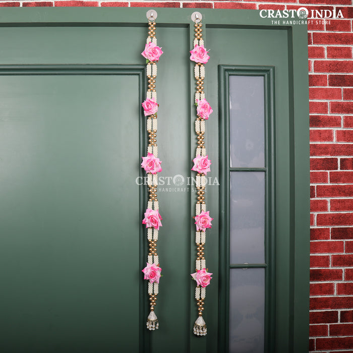 CRASTO INDIA HANDCRAFTED FESTIVE SIDE-HANGINGS #23 (PAIR)