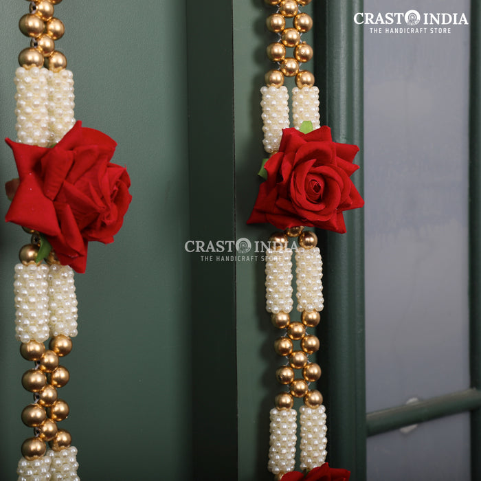 CRASTO INDIA HANDCRAFTED FESTIVE SIDE-HANGINGS #23 (PAIR)