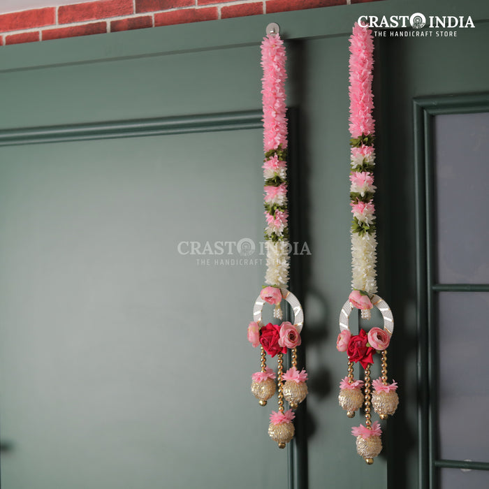 CRASTO INDIA HANDCRAFTED FESTIVE SIDE-HANGINGS #72 (PAIR)