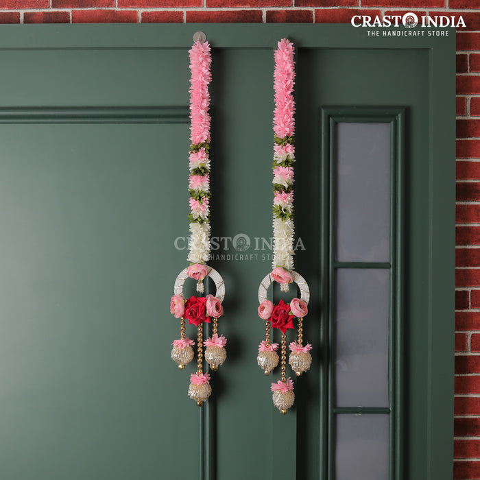 CRASTO INDIA HANDCRAFTED FESTIVE SIDE-HANGINGS #72 (PAIR)