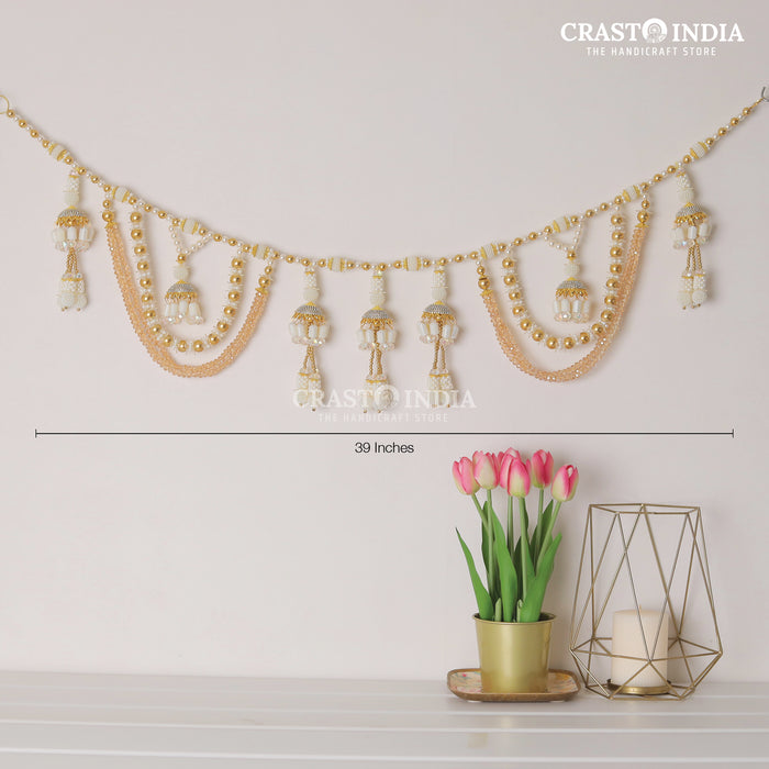 CRASTO INDIA HANDCRAFTED FESTIVE TORAN #0185 (1 PC)