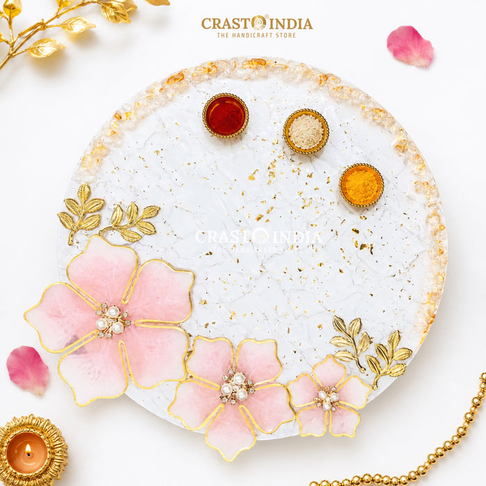 CRASTO INDIA HANDCRAFTED FESTIVE POOJA THALI #50