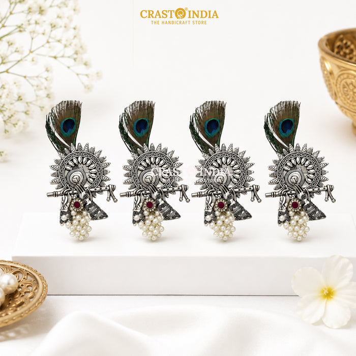CRASTO INDIA HANDCRAFTED BROACHES #5 (PACK OF 5 PCS)