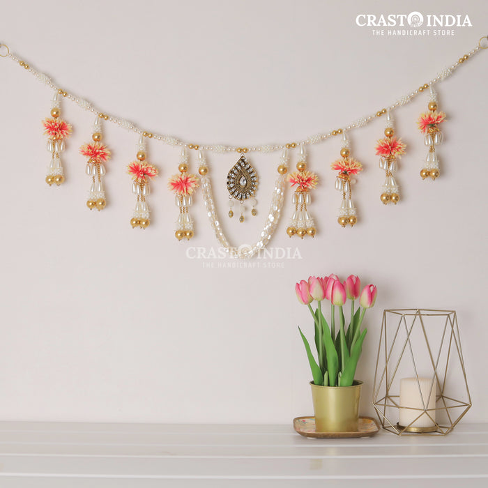 CRASTO INDIA HANDCRAFTED FESTIVE TORAN #0186 (1 PC)