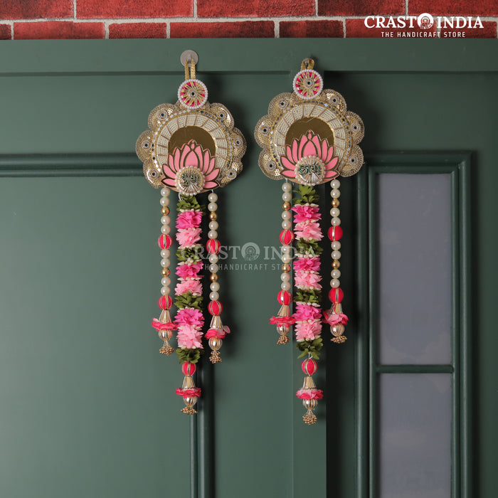 CRASTO INDIA HANDCRAFTED FESTIVE SIDE-HANGINGS #73 (PAIR)