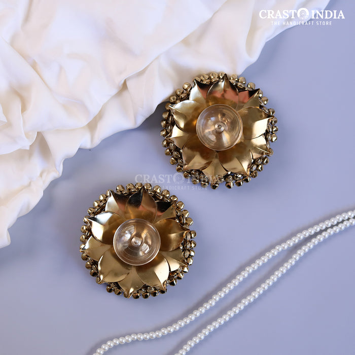 CRASTO INDIA HANDCRAFTED FESTIVE DIYA #37 (PAIR)