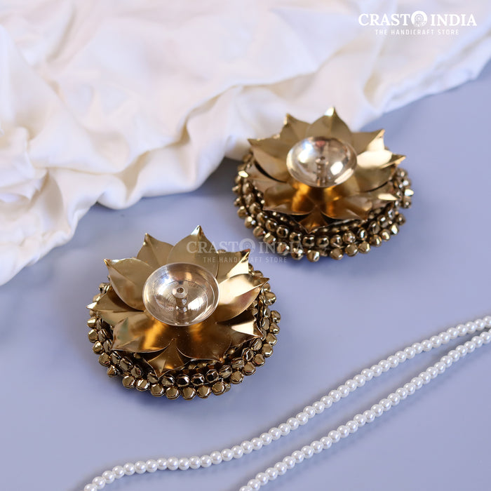 CRASTO INDIA HANDCRAFTED FESTIVE DIYA #37 (PAIR)
