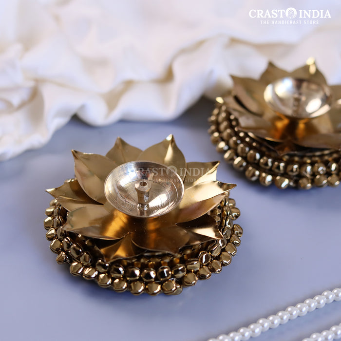 CRASTO INDIA HANDCRAFTED FESTIVE DIYA #37 (PAIR)