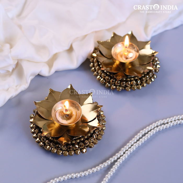 CRASTO INDIA HANDCRAFTED FESTIVE DIYA #37 (PAIR)