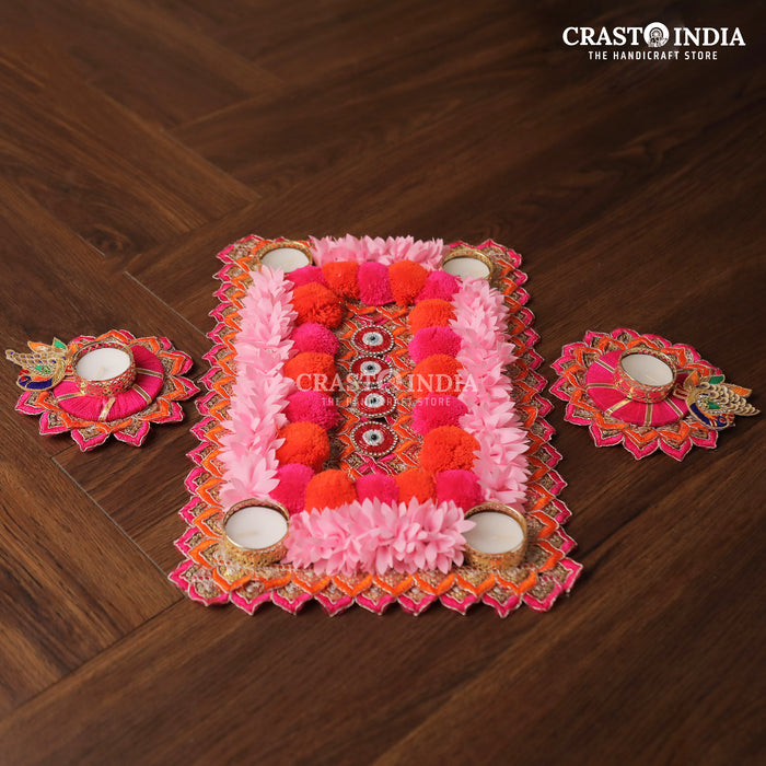 CRASTO INDIA HANDCRAFTED FESTIVE RANGOLI #82